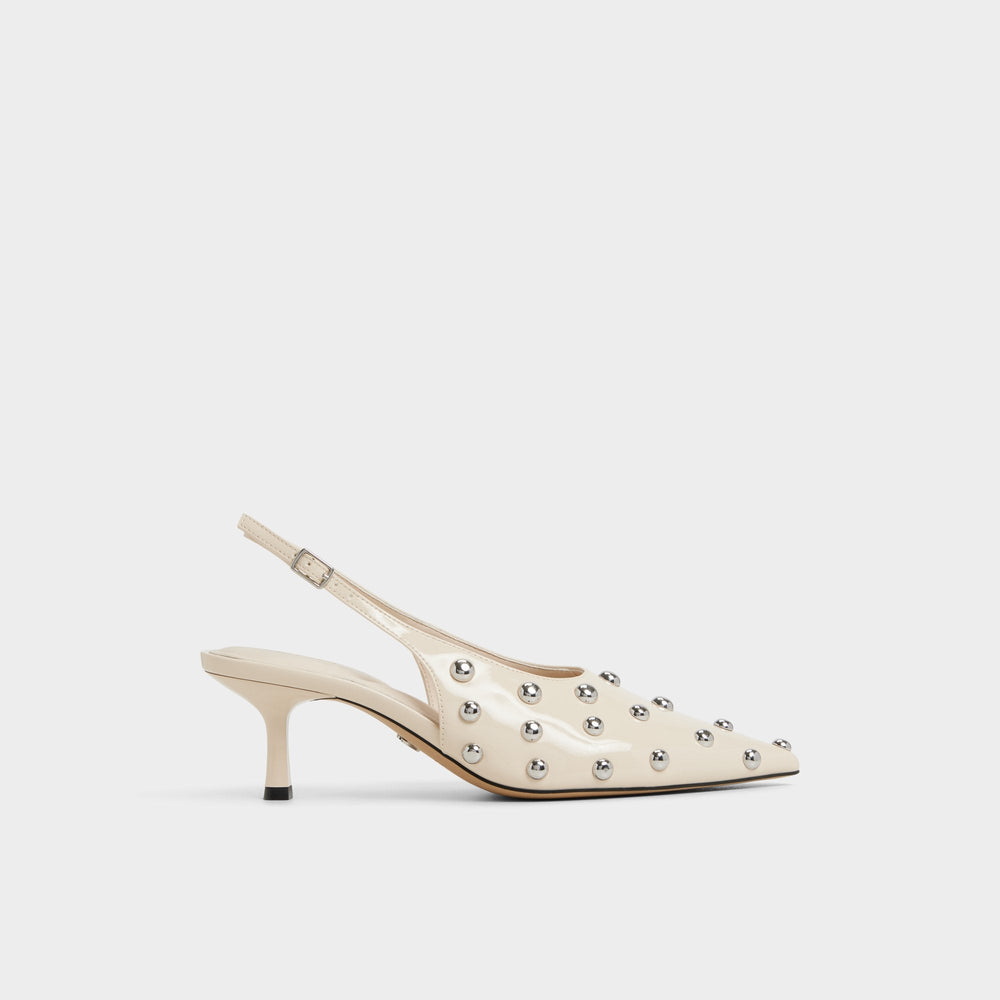 Cream Naiarah in Cream 14118390 - Slingback heel, Stiletto heel | Aldo