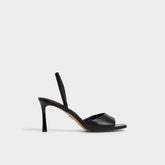 Black Andya Black Women's Strappy sandals - Slingback heeled sandal, Stiletto heel | Aldo