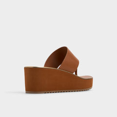 Medium brown Penelopy Medium Brown Women's Platform sandals - Wedge sandal, Wedge heel | Aldo