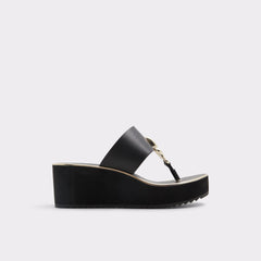 Black Penelopy Black Women's Wedges - Wedge sandal, Wedge heel | Aldo