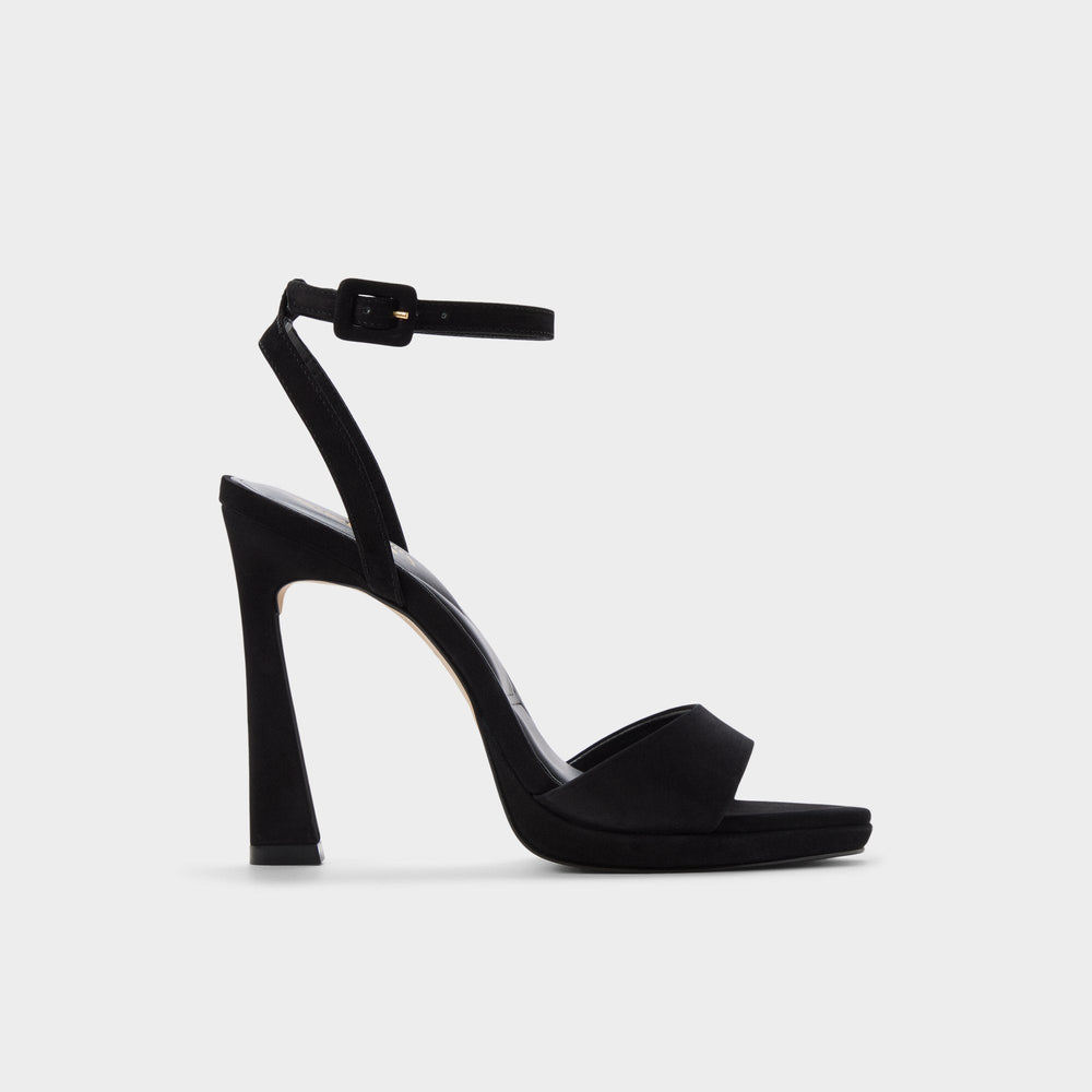 Black Ivette in Black - Heeled sandal, Platform | Aldo
