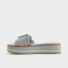 Other Blue Wavynelly Other Blue Women's Flats - Slide sandal, Platform | Aldo