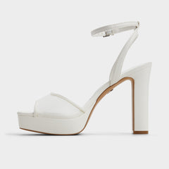 Other White Chicglimmer Other White Women's Platform sandals - Strappy heeled sandal, Block heel | Aldo