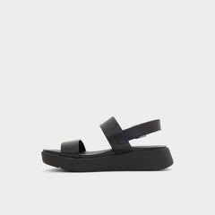 Black Silyia Black Women's Sandals - Flat sandal | Aldo