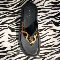 Brown Multi Grettle Brown Multi Women's Flats - Flip flop, Platform | Aldo