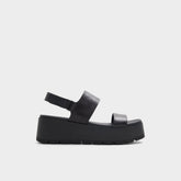 Open Black Thila Open Black Women's Wedges - Wedge sandal | Aldo