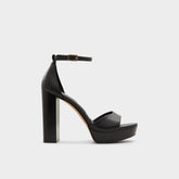 Black Enaegyn2.0 Black Women's Platform sandals - Strappy heeled sandal, Platform | Aldo