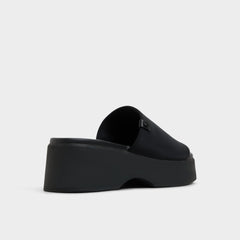 Black Yassa Black Women's Wedges - Wedge sandal | Aldo