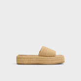 Natural Bohemina Natural Women's Platform sandals - Flatform sandal | Aldo