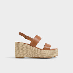 Medium brown Keoni Medium Brown Women's Platform sandals - Wedge sandal | Aldo
