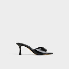 Black Annaberaen in Black - Heeled mule, Stiletto heel | Aldo