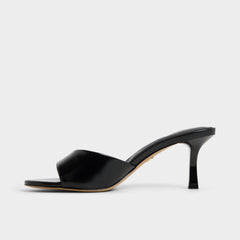 Black Annaberaen in Black - Heeled mule, Stiletto heel | Aldo