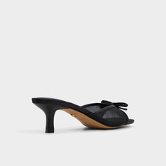 Black Begoniaa Black Women's Heeled mules - Heeled mule, Kitten heel | Aldo