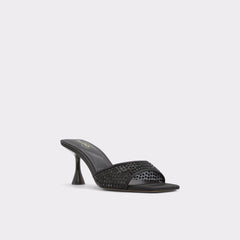 Black Agatha in Black 13658267 - Heeled mule | Aldo