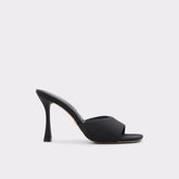 Black Evadalia Black Women's Heeled mules - Heeled mule, Stiletto heel | Aldo