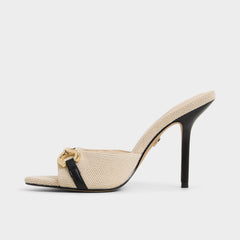 Open natural Madelynie in Open Natural - Heeled mule | Aldo