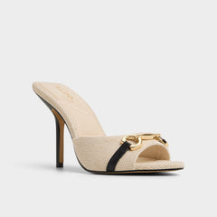 Open natural Madelynie in Open Natural - Heeled mule | Aldo