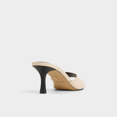 Light beige Annaberaen in Light Beige - Heeled mule, Stiletto heel | Aldo