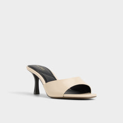 Light beige Annaberaen in Light Beige - Heeled mule, Stiletto heel | Aldo