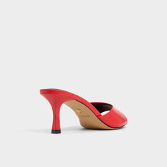 Bright red Annaberaen in Bright Red - Heeled mule, Stiletto heel | Aldo