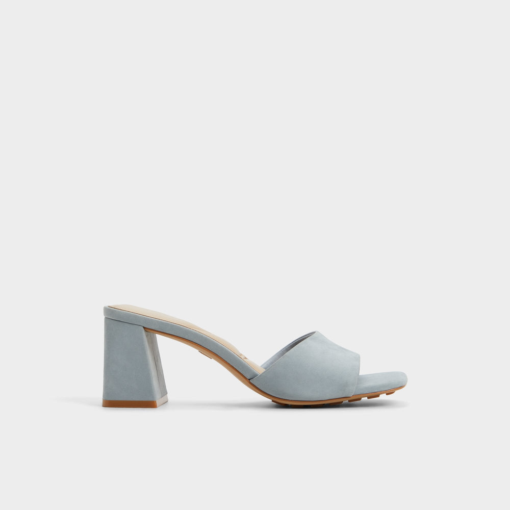 Other Blue Tisha Other Blue Women's Heeled mules - Heeled mule, Block heel | Aldo