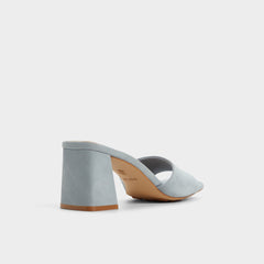 Other Blue Tisha Other Blue Women's Heeled mules - Heeled mule, Block heel | Aldo