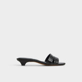 Black Scarletta Black Women's Heeled mules - Heeled mule, Kitten heel | Aldo