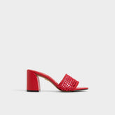 Bright Red Beachdate Bright Red Women's Block heels - Heeled mule, Block heel | Aldo