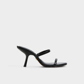 Black Avelinda in Black - Heeled mule | Aldo