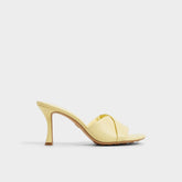 Light Yellow Lyhanna Light Yellow Women's Heeled mules - Heeled mule, Stiletto heel | Aldo