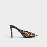 Brown Multi Elenara Brown Multi Women's Heeled mules - Heeled mule, Stiletto heel | Aldo