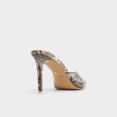 Other Grey Anitabrilden Other Grey Women's Mule slides - Heeled mule, Stiletto heel | Aldo