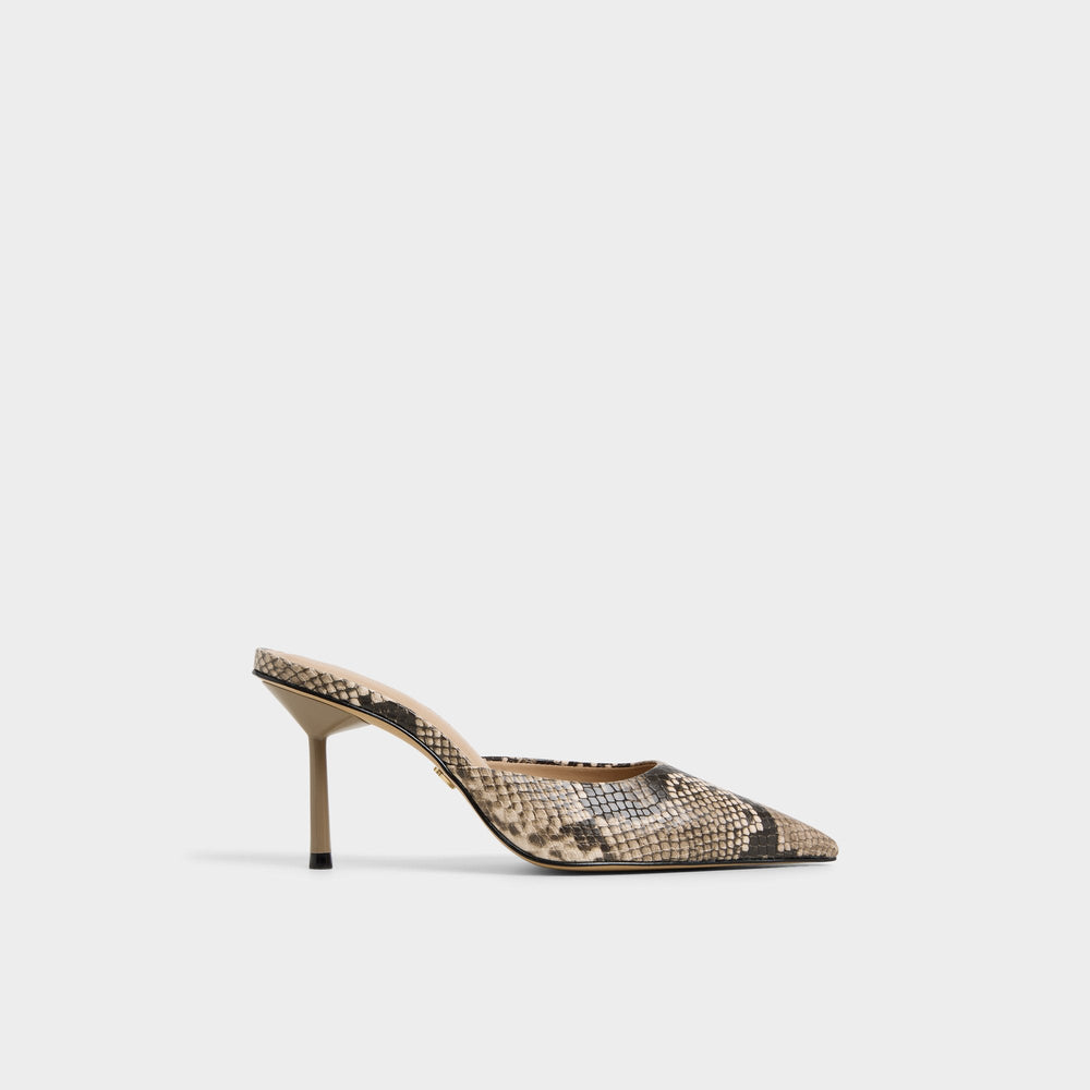 Python Beatrixy Python Women's Heeled mules - Heeled mule, Stiletto heel | Aldo