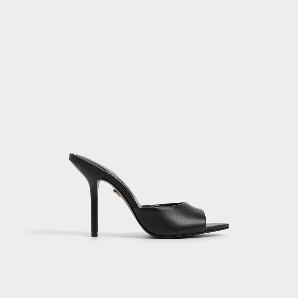 Black Madelan in Black - Heeled mule, Stiletto heel | Aldo