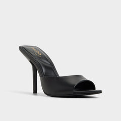 Black Madelan in Black - Heeled mule, Stiletto heel | Aldo