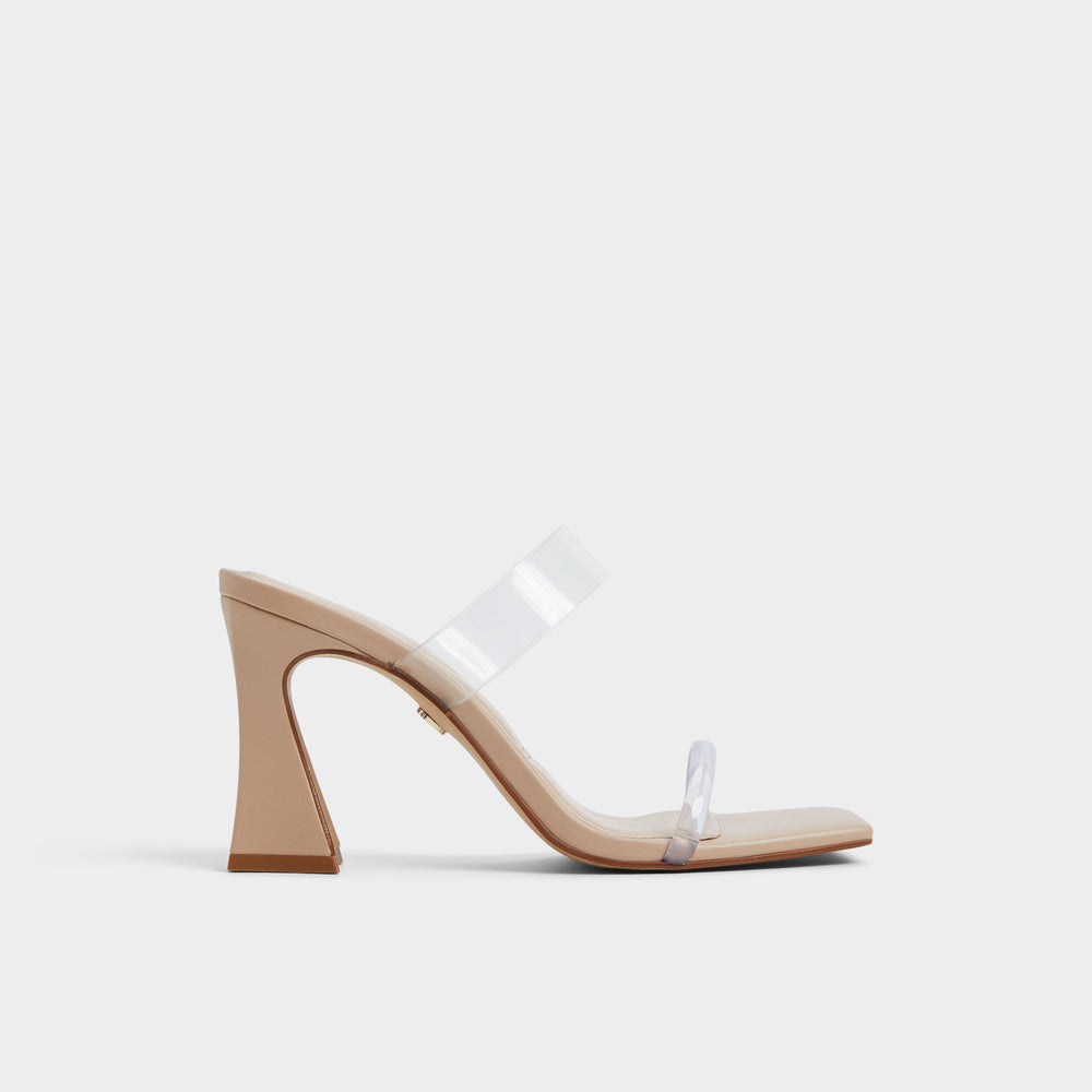 Tan Calley Tan Women's Heeled mules - Heeled mule, Block heel | Aldo