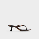 Open brown Jump in Open Brown - Heeled flip flop, Kitten heel | Aldo