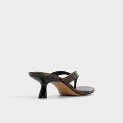 Open brown Jump in Open Brown - Heeled flip flop, Kitten heel | Aldo
