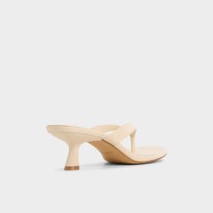 Cream Jump in Cream - Heeled flip flop, Kitten heel | Aldo