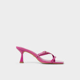Dark pink Gannever - Heeled flip flop, Kitten heel | Aldo