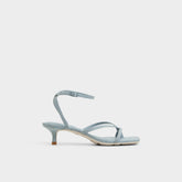 Other Blue Soffie Other Blue Women's Strappy sandals - Strappy heeled sandal, Kitten heel | Aldo
