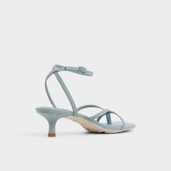 Other Blue Soffie Other Blue Women's Strappy sandals - Strappy heeled sandal, Kitten heel | Aldo