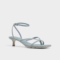 Other Blue Soffie Other Blue Women's Strappy sandals - Strappy heeled sandal, Kitten heel | Aldo