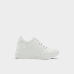 White overflow Iconistep White Overflow Women's Low top sneakers - Wedge sneaker, Wedge heel | Aldo
