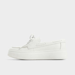 Open White Wildbreeze Open White Women's Slip on sneakers - Boat shoe, Platform | Aldo