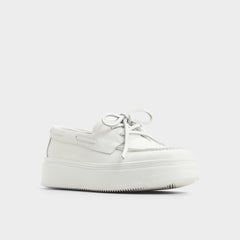 Open White Wildbreeze Open White Women's Slip on sneakers - Boat shoe, Platform | Aldo