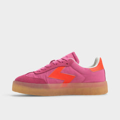 Bright Pink Retrostep Bright Pink Women's Low top sneakers - Low top sneaker, Jogger sole | Aldo