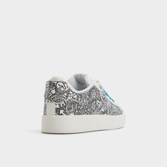 White/black Timothy in Goodman White Black - Women's low top sneaker, Cup sole | Aldo