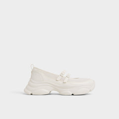 White Aethera White Women's Platform and wedge sneakers - Mary Jane Sneakers, Jogger sole | Aldo