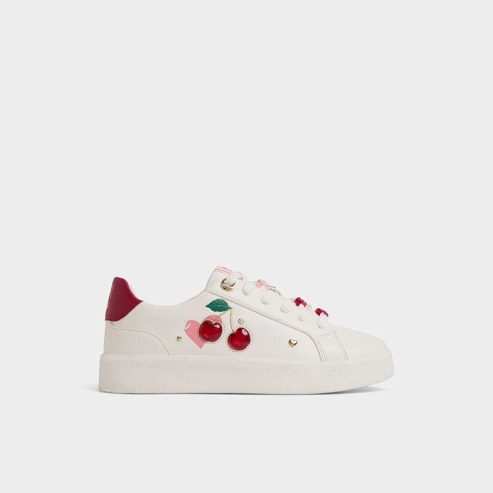 White Cherrylove White Women's Low top sneakers - Low top sneaker, Platform | Aldo
